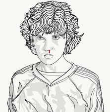 Eleven stranger things clipart black and white. 11 Drawings From Stranger Things Novocom Top