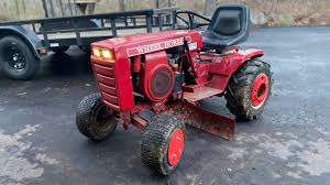 It has all the power you need. Wheel Horse B 100 8 Speed Youtube