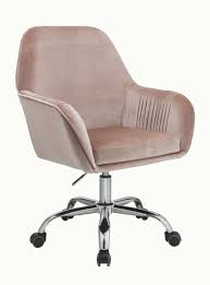 Grovelane Albrecht Task Chair Wayfair Pink Office Chair Velvet Office Chair Stylish Office Chairs