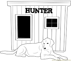 Use the download button to find out the full image of hunting dog coloring pages download, and download it for a computer. Dog House Hunter Coloring Page For Kids Free Dog House Printable Coloring Pages Online For Kids Coloringpages101 Com Coloring Pages For Kids
