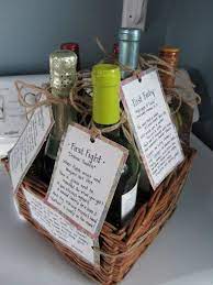 Milestone Wine Basket Wedding Gift Baskets Milestone Wine Basket Milestone Wine