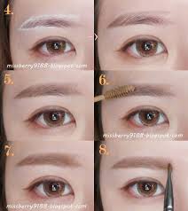 Eyebrow Korean Tutorial Buscar Con Google Korean Eye Makeup Ulzzang Makeup Korean Makeup Tips