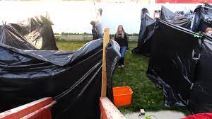 The backwoods maze in burbank. How To Build A Halloween Maze In Your Backyard Vid 1 For 2015 Youtube