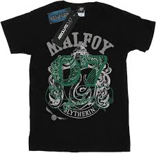Amazon.com: Harry Potter Mens Draco Malfoy Seeker T-Shirt XXX-Large Black  : 服裝，鞋子和珠寶