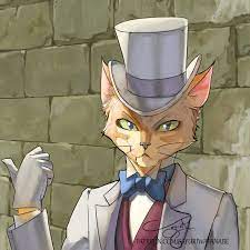Good evening, welcome to the bureau, the cat said with british accent. Baron Humbert Von Gikkingen Neko No Ongaeshi Image 3038406 Zerochan Anime Image Board