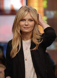 Growing Out Bangs Style Them The Same Way Slightly Curve Them Under With A Small Round Brush And Blow Dr Hair Styles Long Hair With Bangs Medium Hair Styles