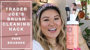 Trader Joe’s Brush Cleaning Hack! + My Favorite Brushes