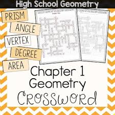 This Crossword Puzzle Will Strengthen Students 39 Skills In Working With Chapter 1 Geometry Vocabulary Words S Geometry Vocabulary Vocabulary 8th Grade Math