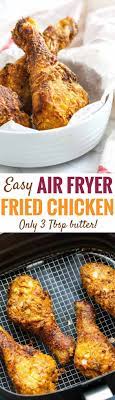 Juicy Air Fryer Chicken Drumsticks Made With Only 3 Tbsp Butter But Full Of Flavor And Air Fryer Recipes Healthy Air Fryer Recipes Chicken Air Frier Recipes