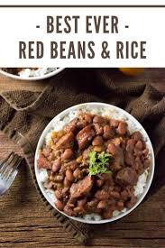 Best Ever Red Beans And Rice Recipe Beans Cajun Creole Rice Red Beans Red Beans N Rice Recipe Red Beans Recipe