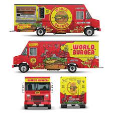 Maybe you would like to learn more about one of these? World Burger Food Truck Wrapping Wettbewerb In Der Kategorie Auto Lkw Transporter 99designs