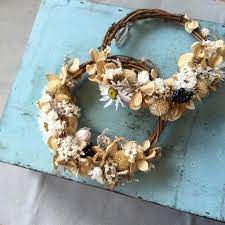享生活迷你小花圈單個 享生活feng 植栽 盆栽 pinkoi flower pots grapevine wreath floral wreath