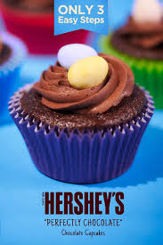 Hershey S Perfectly Chocolate Chocolate Cupcakes Hershey S Kitchens Recipe Cupcake Recipes Chocolate Easter Dessert Chocolate Dessert Recipes
