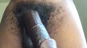 Woke up masturbating my huge big black cock - RedTube