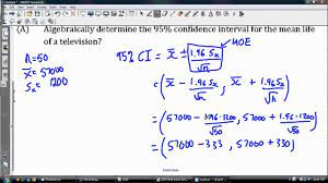 Recall that a confidence level, with regards. 95 Confidence Interval Youtube