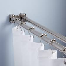 The length is shorter than a traditional rod to offer flexibility in where it can be used. Curtain Rods Royal Touch Interiors