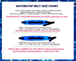 Watergym Water Aerobics Float Belt For Aqua Jogging And Deep