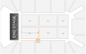 kfc yum center concert seating chart interactive map