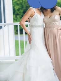 Inspired by real brides, lazaro personally travels to many of his trunks shows to ensure every bride finds the gown that best expresses her sense of style. Used Tara Keely 2556 Wedding Dress Size 12 1 450