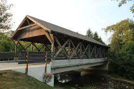 Dec 11, 2020 · while the bridge itself is not the original that existed during washington irving's time, the location is similar, crossing the pocantico river on the property of sleepy hollow cemetery. Sleepy Hollow Covered Bridge In Sylvania Oh Multiple Kingpost Through Truss Bridge Over Ten Mile Creek On Olde Post Ro Covered Bridges Truss Bridge Sylvania