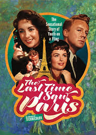 The Last Time I Saw Paris (1954 retro romance)' Poster, picture, metal  print, paint by BLVDdesign | Displate