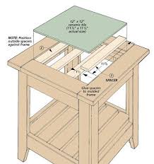 Tile Top Table Woodworking Project Woodsmith Plans Tile Top Tables Adirondack Furniture Adirondack Chair Plans