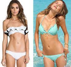 The No Bullsh T Swimsuit Guide For Every Body Type Swimsuit Guide Swimsuits For Small Bust Swimsuits For Flat Chested Women