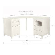 Beadboard Smart Corner Desk Beadboard Corner Desk Home