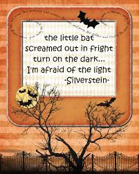 Check out our bats quote art selection for the very best in unique or custom, handmade pieces from our shops. The Little Bat Screamed Out In Fright Pink Polka Dot Creations Halloween Poems Halloween Printables Halloween Quotes