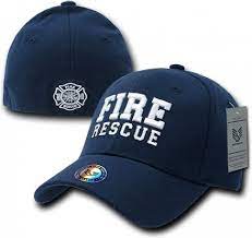 Rapdom Fire Rescue Fitall Flex Mens Cap Navy Blue S M In 2021 Fire Rescue Baseball Ball Rescue