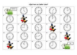 Hora definition, a traditional romanian and israeli round dance. Que Hora Es Teaching Resources