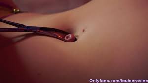 Outie Belly Button Navel Torture by Tools - ePorner Video
