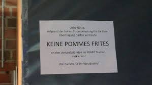 Tune in for live sports streaming. Sportschau Twitterren Die Gute Nachricht Des Abends Es Gibt Vielleicht Wieder Pommes In Lotte Danke An Florian