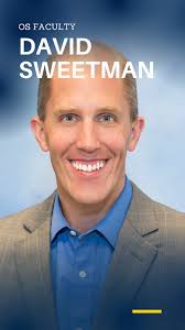 Today we are highlight OS faculty member, David Sweetman!