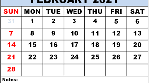 The february calendar 2021 printable is flexible, simplified, and easily customized, so by using it, you can live a balanced life in which a person would have sufficient time to spend with family and friends. Editable February 2021 Calendar Printable Template
