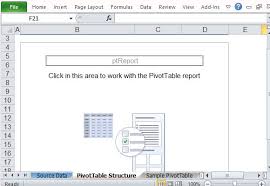 Sample Pivottable Report For Excel