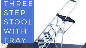 Import quality step ladder with tray supplied by experienced manufacturers at global sources. Cosco 3 Step Folding Step Stool With Work Tray Review Youtube