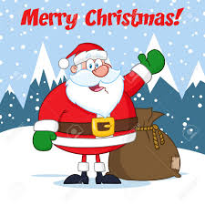 Santa Claus Cartoon Mascot Character Waving Hand Drawing Illustration Stock Photo Picture And Royalty Free Image Image 92497903 You can edit any of drawings via our online image editor before downloading. santa claus cartoon mascot character waving hand drawing illustration