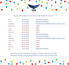 Trebuie să fii autentificat pentru a posta comentarii. Fan Courier VÄ Reamintim Programul Nostru De SÄrbÄtori Facebook