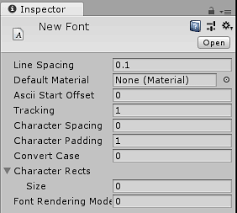 The global font can be selected from a custom editor window. Unity Manual Font