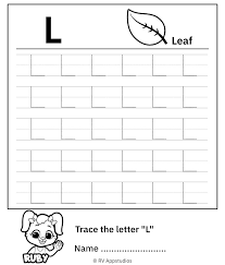 Younger students and anyone who wants to learn about a foreign language will have the chance to read the different letters and how they are pronounced as they get to know the spanish alphabet. Free Printable Worksheet For Kids Trace Uppercase Letter L