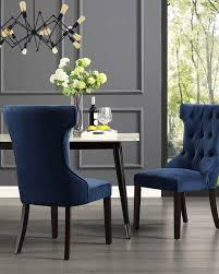 Inspired Home Velvet Wingback Dining Chairs Set Of 2 Velvet Dining Chairs Dining Chairs Gray Dining Chairs