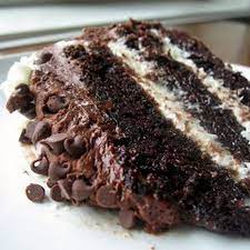 Chocolate Layer Cake With Cream Cheese Recipe Recipe Desserts Cake Recipes Dessert Recipes