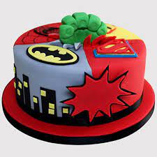 Free cake decorating lessons by cake: Online Superheroes Avengers Chocolate Cake Gift Delivery In Uae Ferns N Petals