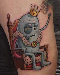 Buy gumball machines, vending toys, bouncy balls and candy online. King Jellybean By Thanks Aanderton Thandertons Tattoo Studio Uk Rickandmorty