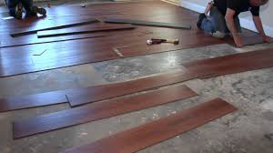 Ceramic tile is a finished surface that can be installed directly onto the concrete slab. Floating Floor Over Concrete Basement Vinyl Plank Flooring Click Vinyl Plank Flooring Vinyl Plank