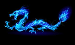 Black And Blue Dragon Background Abstract Dragon Illustration On Black Background For Design Vector Colourbox Dragon Pictures Fire Dragon Illustration
