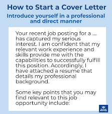 Jul 23, 2019 · take initiative: Cover Letter Intro Best Examples Of How To Start A Cover Letter