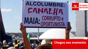 Resultado de imagem para maia a alcolumbre charges