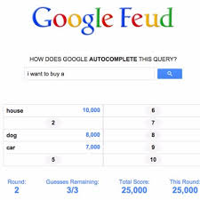 When you correctly guess the top answers you receive points and when you get three incorrect answers before the round ends. Google Feud Playfeudgame Twitter
